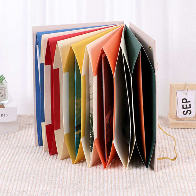 شعار عميل عميل OEM بالجملة الملونة ورقة 10 جيب A4 قابلة لإعادة التدوير توسيع نطاق مجلد مجلد حقيبة منظم الشركة