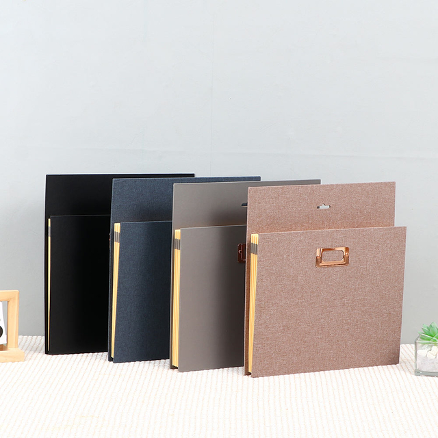OEM Custom Logo A4 Size Paper Folder Folder Cover Cover Office School Hanging Document Docum