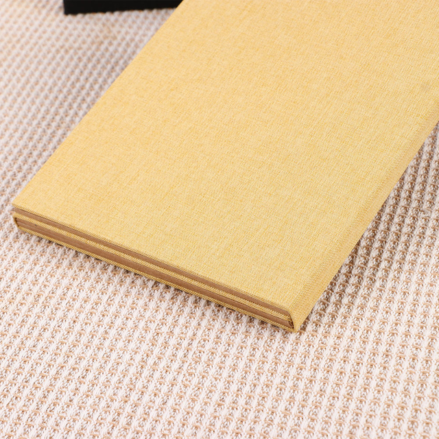 ألبوم صور قابل للطي 6x4 قابل للتخصيص مع غطاء قطعة قماش من الكتان مواد طية تخرج من مواد التخرج من موسم التخرج