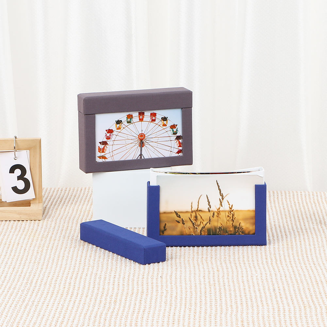 شعار مخصص بالجملة 4x6 صور مربع صور مربع الورق الورق من الورق المقوى من الورق المقوى الزفاف التخرج التخرج الطفل العائلة