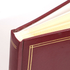 شعار العميل بالجملة OEM PU Cover Diy Self-Deficive Picture Scrapbook 4x6 ألبوم صور عائلة زفاف ودية