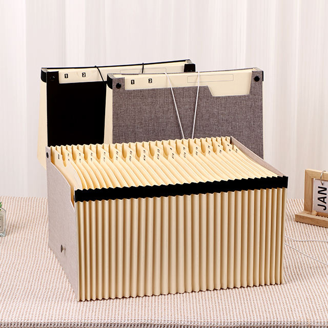 منظم مستندات ورقي عالي الجودة توسيع نطاق حقيبة مدرسية مجلد ومحفظة للمحفظة