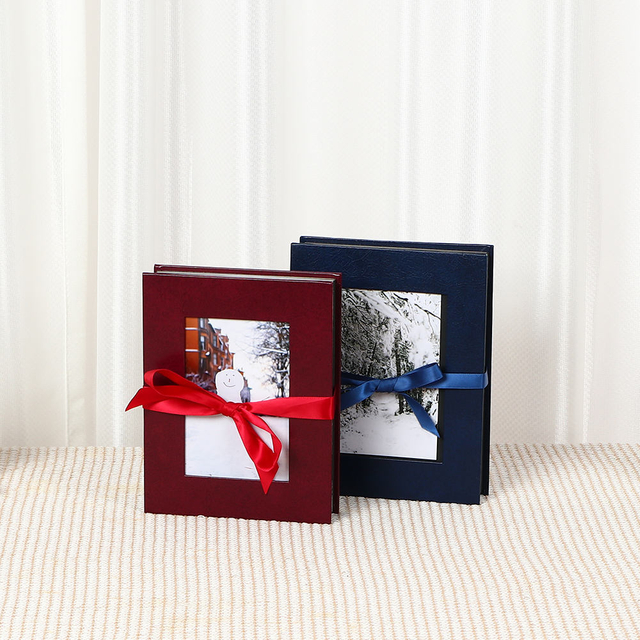OEM مخصص بالجملة 4x6 Slip-in Explosion Photo Photo Pur Cover Front Window Book Birthday Baby Family Events DIY