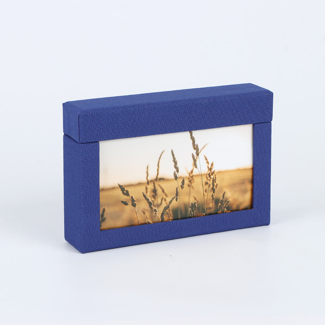 الشعار المخصص بالجملة 4x6 صور مجموعة صور مربع إطار OEM ورقة قماش من الورق المقوى لتخرج الزفاف صور عائلة الطفل