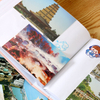 طباعة ملونة عالي الجودة غلاف فوتوغرام ألبوم ألبوم مخصص شعار زفاف التخرج التخرج كتاب الصور مع ملزمة مثالية