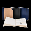 OEM مخصص منظم مستندات الورقة في حالة ذهابي Binder Kraft Paper للتسجيل ملف صور المعلومات الشخصية