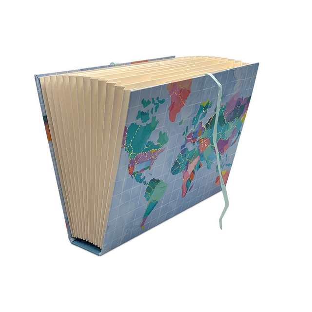 جملة A4 13-POCKEN FILE FILE FILDER COLOTULL FASHION PRINTING PERTINGERIZER SCHOOLER SCHOOLS