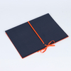 OEM A4 Size Office School School attionery Custom Logo Paper File Filed Cover Cover Ribbon Closure Document Document Document