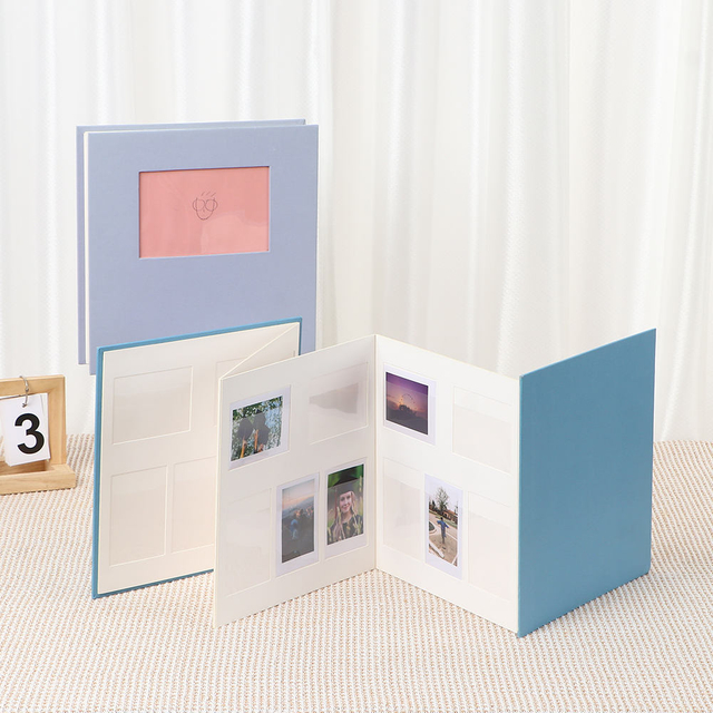 ألبوم DIY القابل للتخصيص DIY الألبوم Polaroid Explosion Graduation Celebrations KPOP Front Window Paper