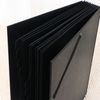 OEM مخصص A4 Signature Book Organizer Pu Cover Hard Cardboard Paper File File Bag Stationery for Office School