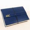 OEM 24-POCKED FOCK FOLDER FORDER A4 PU COVER HARD CARTBOARD BUNGEE CLOAR