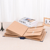 OEM مخصص شعار بو جلود غلاف كرافت الورقة الورقة منظم حالة الطوارئ موثق توسيع نطاق حقيبة المجلد