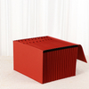 شعار مخصص OEM A4 FIDINGERIZER Wallet Shape Kraft Paper Rubber Band Folder Folder Office Office Office Office Office Office