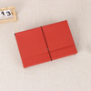 شعار مخصص بالجملة A4 حجم 21 جيب Kraft Paper Paper Filed مع منظم تقديم مستندات School Rubber Band School