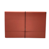 شعار مخصص 21 جيب Kraft Paper File Cordion Folder A4 Size School Bag Wallet Fresternizer Rubber Band Filing