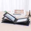 ألبوم DIY Slip-in Photo Front Window مع غطاء نسيج الكتان القماش الملون 6 × 4 و 4 × 6 لأحجام عائلة الزفاف
