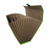 تخصيص شعار A4 الحجم Office & School Bag 19 Jobyts Accordion Filed Foled Fox Paper Document منظم مقبض حقيبة توسيع