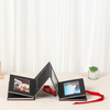 OEM مخصص 4x6 Slip-in Explosion Photo Photo Pu Cover Front Window Window Graduation Family Events Wedding Printing
