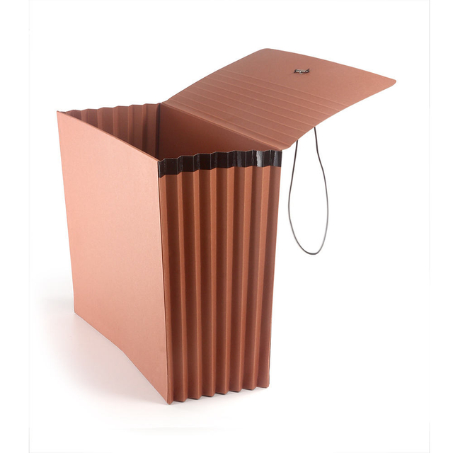 OEM Wholesale Custom A4 Kraft Paper Folder Folder Folder Design مع نطاق المطاط للوثيقة المدرسية والمكتب استخدام