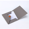 مجلد Duplex Folder A4 Size الأنيق مصنوعة من الورق المقوى ومغلقة مع مرونة في ملف توسيع الألوان المتناقض