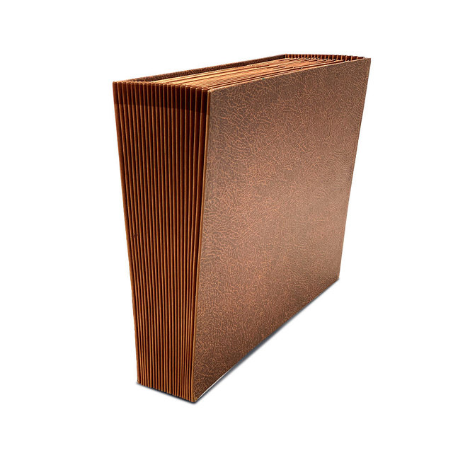 شعار مخصص 21 جيوب Kraft Paper File File A4 Size School Bag Wallet Shape Organizer Office-Office-Office Use