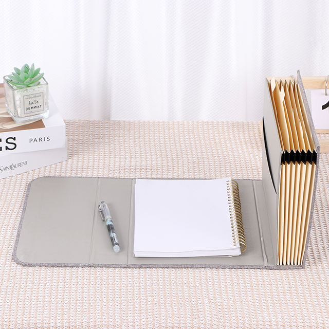 مجلد تمديد القرطاسية المدارس أكورديون مصنوع من مواد الورق الدفترية للاستخدام اليومي للمكتب