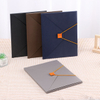 مجلد Duplex Folder A4 Size الأنيق مصنوعة من الورق المقوى ومغلقة مع مرونة في ملف توسيع الألوان المتناقض