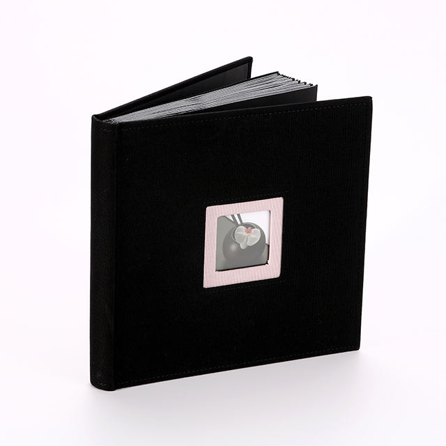 شعار مخصص 4x6 ألبوم ألبوم ألبوم ألبوم غلاف جلاسين ورق ملزمة مثالية للنافذة الأمامية للكتاب