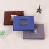 شعار مخصص OEM Small 4x6 نسيج الكتان غطاء الورق
