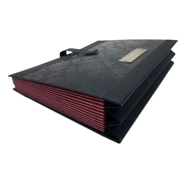 جودة عالية الجودة 13 جيوب منظم مستندات ورقية صغيرة توسيع نطاق مجلد ملف الأكورديون مع منتج تقديم شعار مخصص