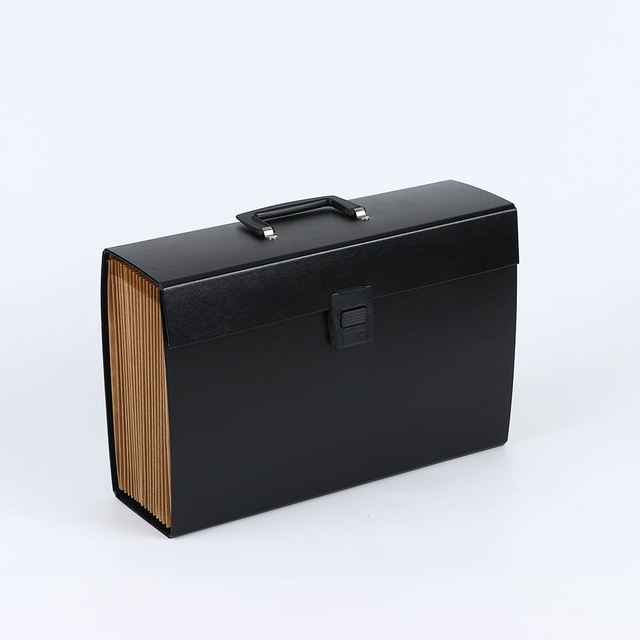 الجملة 19-pocket A4 توسيع نطاق ملف الأوراق منظم مستندات منظم مقبض مقبض المجلد على شكل مربع الاستخدام