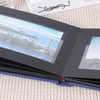 ألبوم DIY Slip-in Photo Front Window مع غطاء نسيج الكتان القماش الملون 6 × 4 و 4 × 6 لأحجام عائلة الزفاف