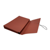 شعار مخصص 21 جيب Kraft Paper File Cordion Folder A4 Size School Bag Wallet Fresternizer Rubber Band Filing