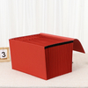 OEM 21-POCKET A4 SIZE Kraft Paper Folder Folder Folder School Document Forming Wallet Wallet Formance Folder Folder Folder