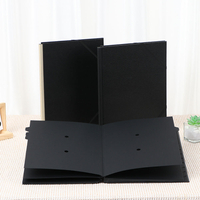 OEM مخصص A4 Signature Book Organizer Pu Cover Hard Cardboard Paper File File Bag Stationery for Office School